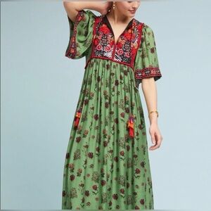 Anthropologie Verb Basil Dress NWT Sz S